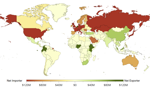 A map of the world with different colored countries/regions

AI-generated content may be incorrect., Picture