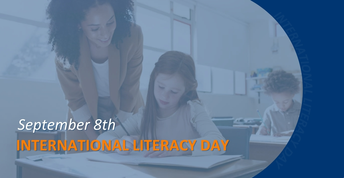 BANNER INTERNATIONAL LITERACY DAY